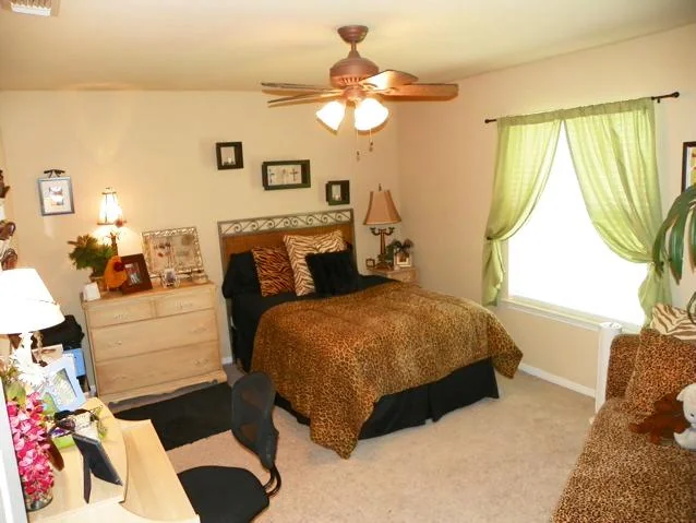 windmill-hill-bedroom-leopard-print Windmill Hill